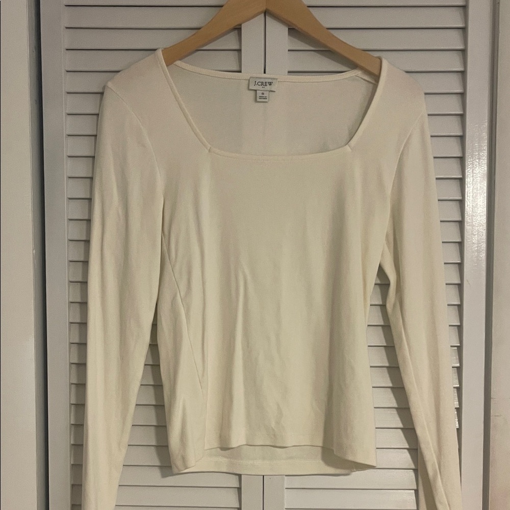 J crew soft long sleeve shirt